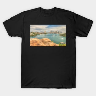 Stepping into the harbour .. northside T-Shirt